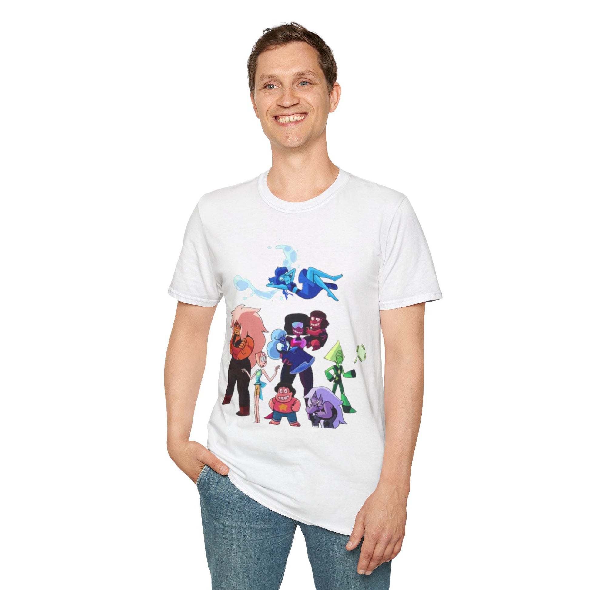 Crystal Gems T-Shirt - Unisex Soft Tee for Fans