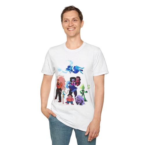 Crystal Gems T-Shirt - Unisex Soft Tee for Fans