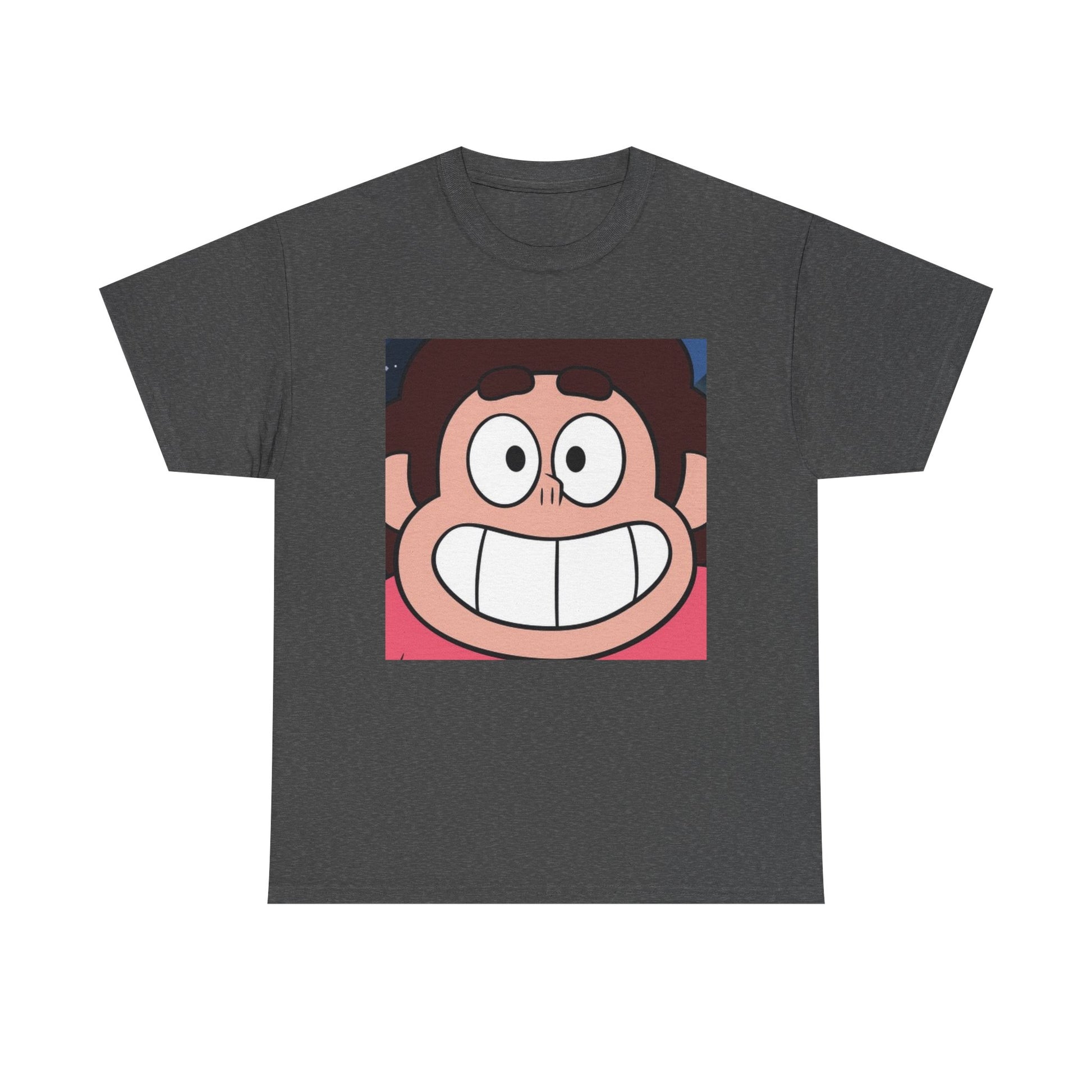 Happy Steven Tee - Unisex Heavy Cotton Tee for Fans