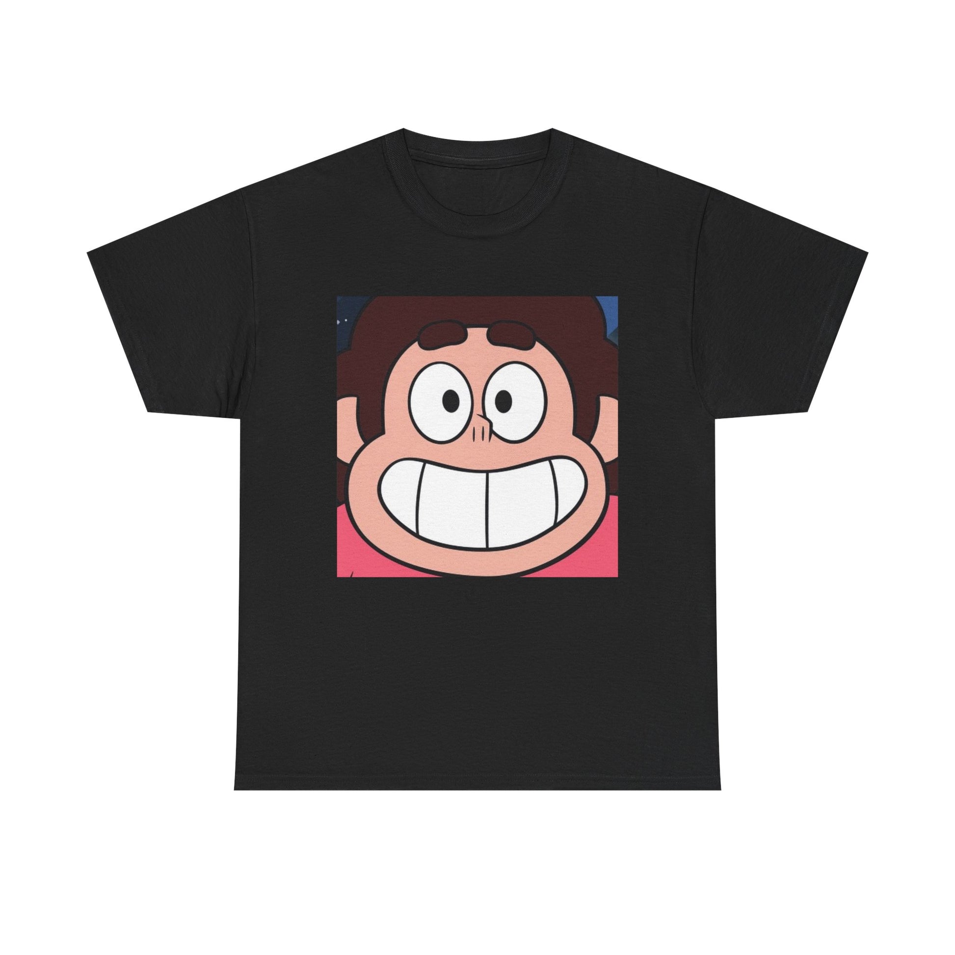Happy Steven Tee - Unisex Heavy Cotton Tee for Fans