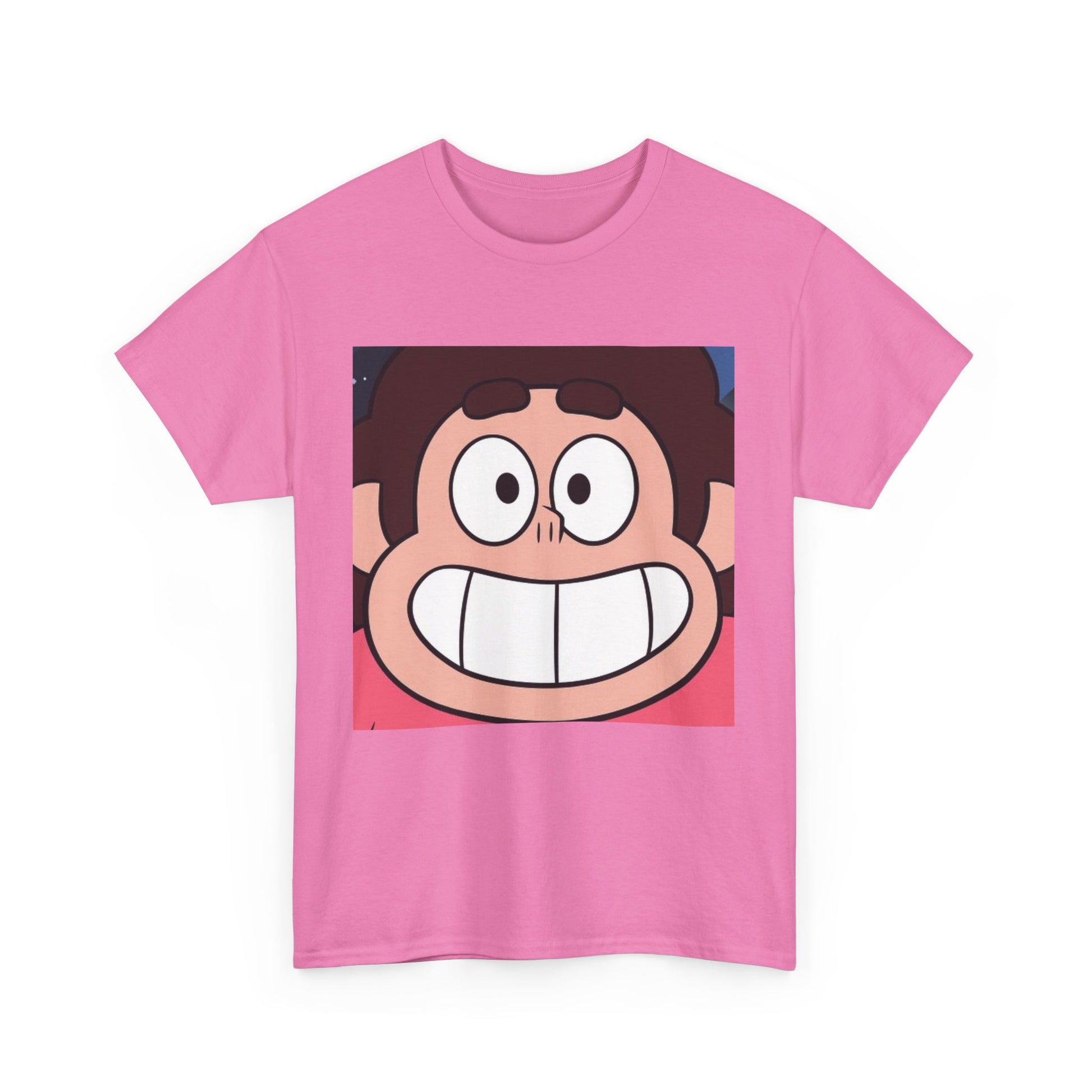 Happy Steven Tee - Unisex Heavy Cotton Tee for Fans