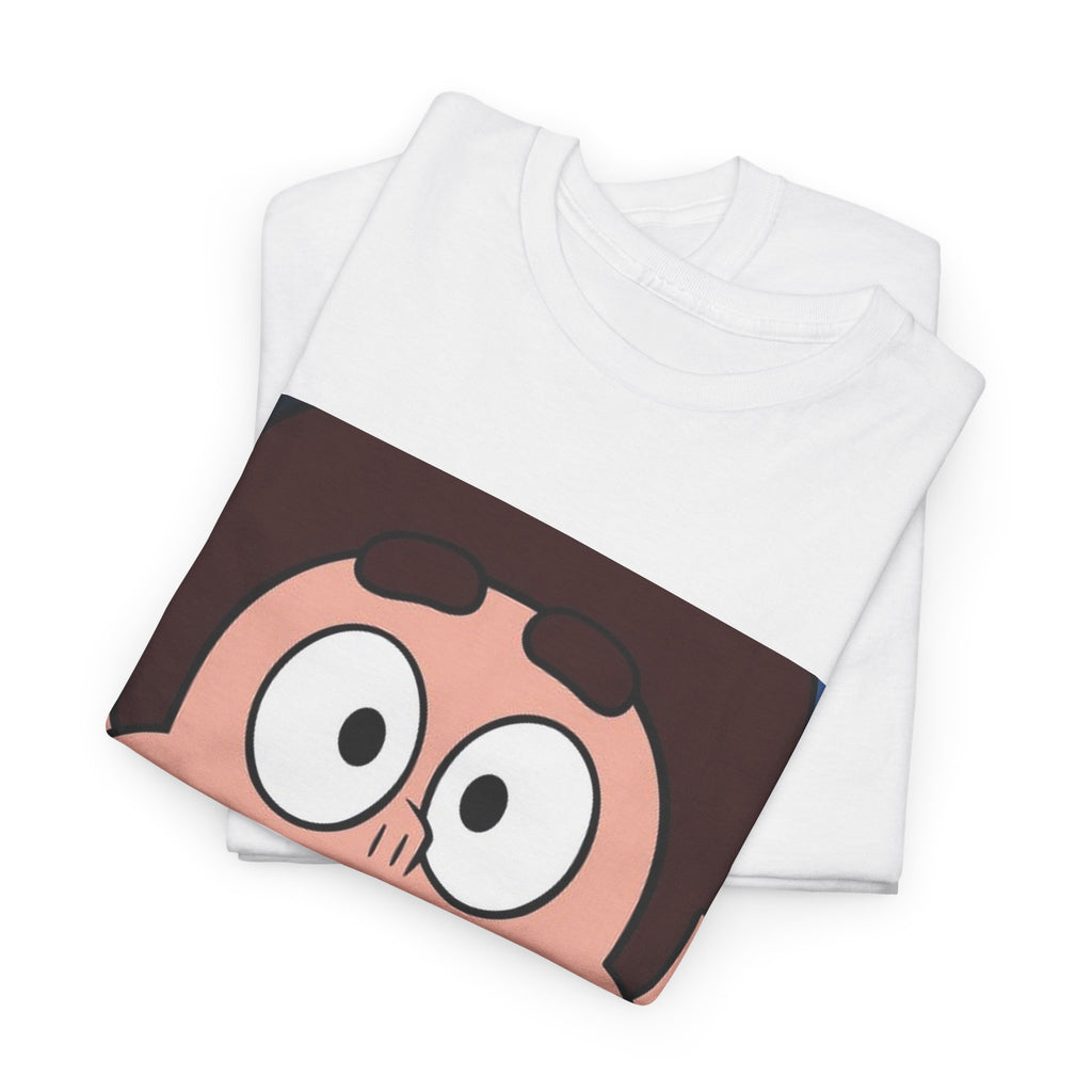 Happy Steven Tee - Unisex Heavy Cotton Tee for Fans