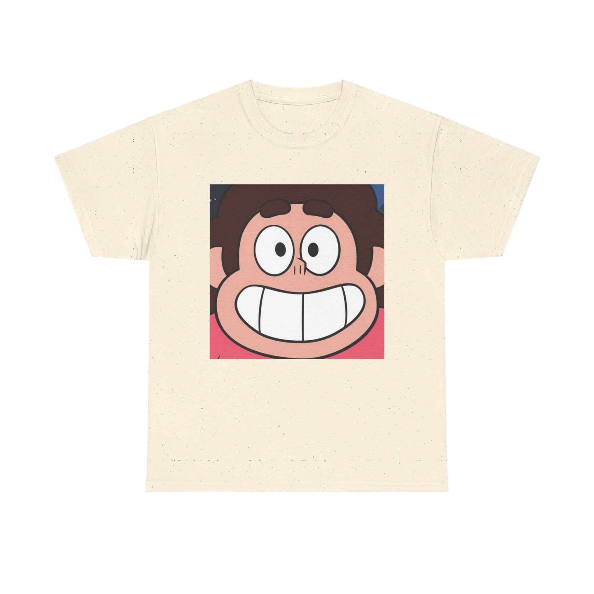 Happy Steven Tee - Unisex Heavy Cotton Tee for Fans