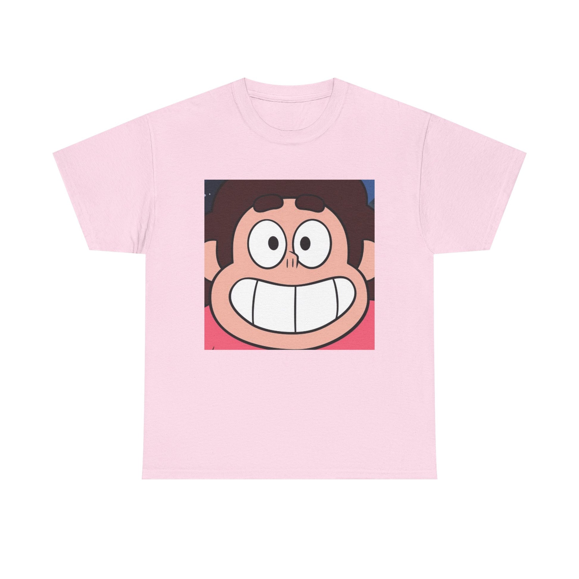 Happy Steven Tee - Unisex Heavy Cotton Tee for Fans