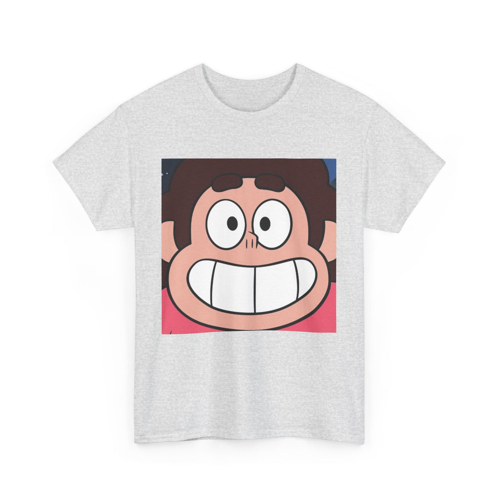 Happy Steven Tee - Unisex Heavy Cotton Tee for Fans
