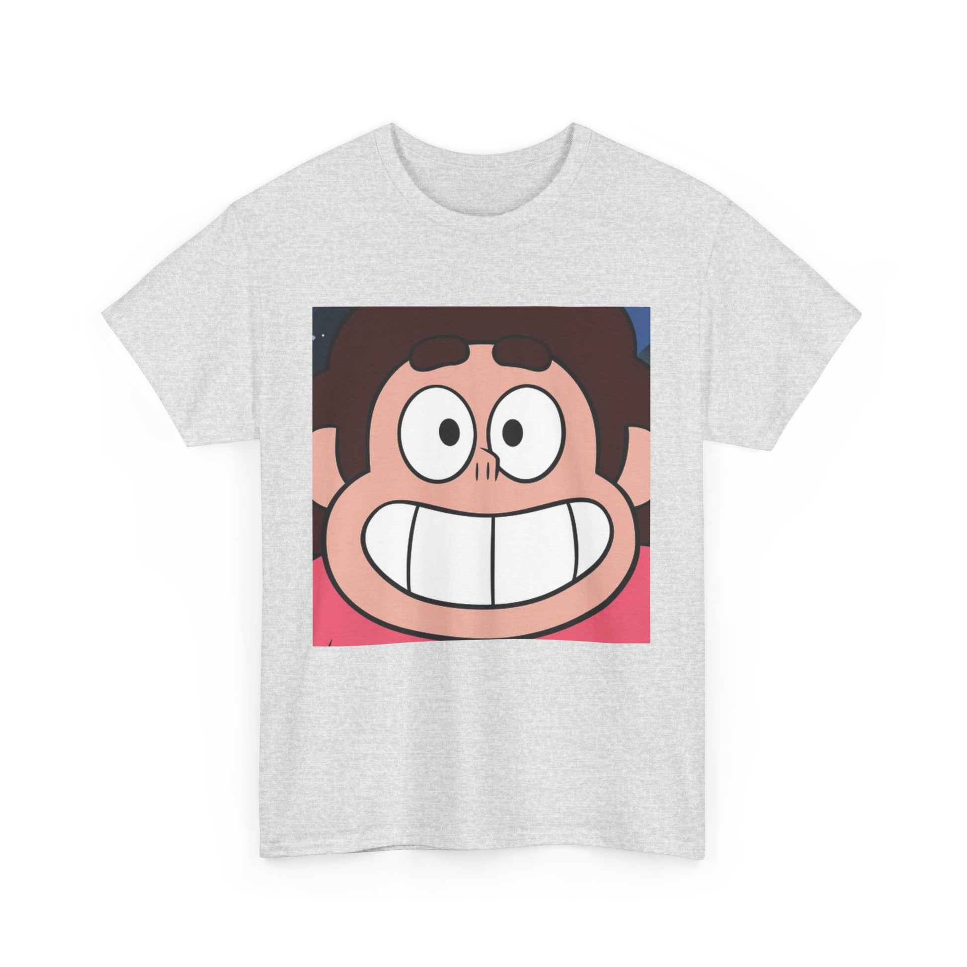 Happy Steven Tee - Unisex Heavy Cotton Tee for Fans