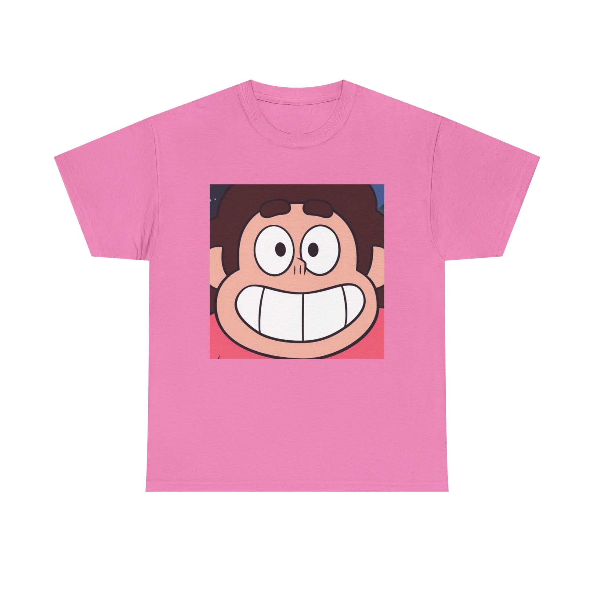 Happy Steven Tee - Unisex Heavy Cotton Tee for Fans