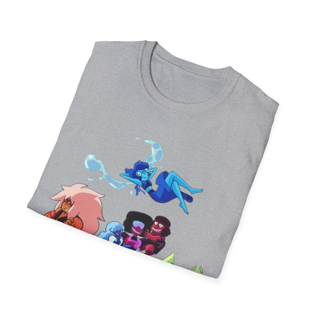 Crystal Gems T-Shirt - Unisex Soft Tee for Fans