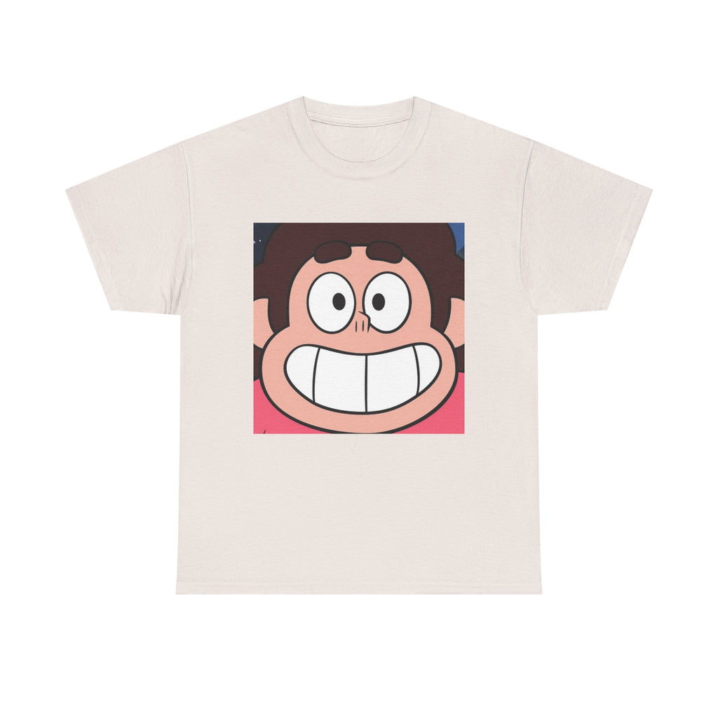 Happy Steven Tee - Unisex Heavy Cotton Tee for Fans