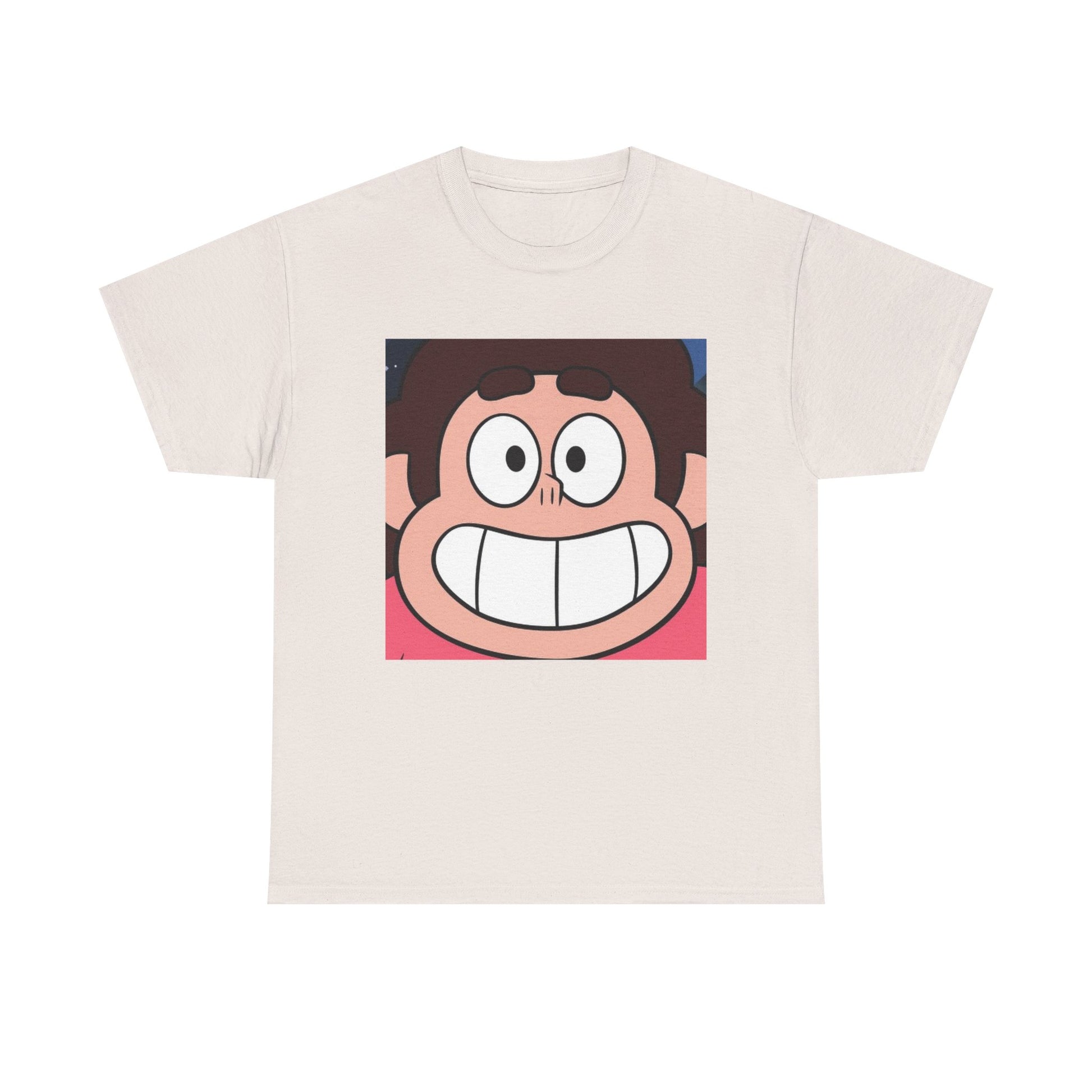 Happy Steven Tee - Unisex Heavy Cotton Tee for Fans